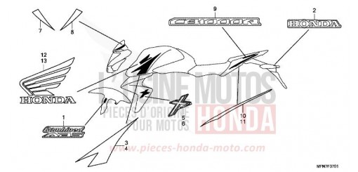 MARQUE (2) CB1000RAB de 2011